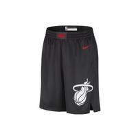 Nike Dri FIT NBA Miami Heat 2023/24 City Edition Casual Shorts Men's Black DX8708-010 M