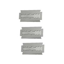 3 pcs/set Iron-colored Razor Blade Barrettes Lightweight Hair Accessories Acrylic Hair Clip  Costume 3 PCS/Set