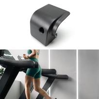 Bėgimo takelio galinis dangtelis Sporto salės aksesuaras Treniruoklis Lengvas Fitneso reikmenys Suaugusiems Lengva Left gray