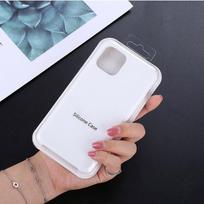 Prabangus skystas silikoninis dėklas, skirtas iPhone 13 11 12 Pro Max X XS XR XS Max 8 7 Plus SE 2020 visiškai dengiantis minkštas apsauginis dangtelis iPhone 13 Pro Max rožinė raudona spalva