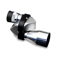 Mini HD vienas teleskopas su nešiojamu laikymo krepšiu Didelio galingumo didelės raiškos prasto apšvietimo naktinio matymo kišeninis teleskopas 6*3.9*8.9cm sidabras