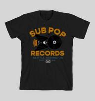 Ne Geriausias Sub Pop Eagle Įrašų Marškinėliai Vasariniai Medvilniniai Vyriški Moteriški Viršutiniai Marškinėliai Trumpomis Rankovėmis Streetwear Laisvi Atsitiktiniai Madingi Vintage S
