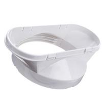 13cm PVC tvirtas baltas lango adapteris nešiojamam oro kondicionieriui, atsarginės dalys