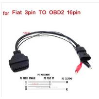 For Fiat 3PIN OBD1 to OBD2 for FIAT 3PIN to 16PIN Diagnostic Tool Cable for Fiat 3PIN to OBD/OBD2 Car Cable for fiat 3pin
