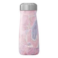 S'WELL Rose Geode Stainless Steel Insulated Bottle, 470ml