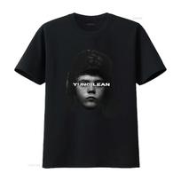 Yung Lean sunki medvilninė marškinėliai Streetwear Atsitiktiniai drabužiai Muzikos atributika Hip Hop mada Gerbėjams vintage Skalbti Unisex S juoda