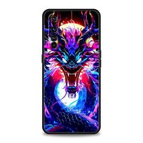 Cartoon Dragon Series Phone Case For Realme 12 11 10 9 8 5G 7 6 GT5 GT3 GT2 Pro Plus C21 C11 C25 C35 For GT Neo 2 3 3T 5 Cover Realme C11
