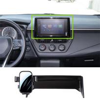 Telefono laikiklis ekranui Toyota Corolla 19-22 gray
