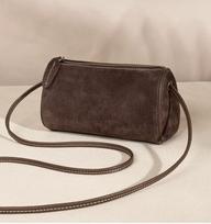 Faux suede Women pillow shoulder messenger bags small Soft Handbag for Ladies Mobile Crossbody Bags bolsas phe wallet kava