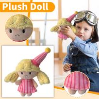 Plush Keychain Pendant Cute Plush Toy with Star Hat for Bag Decoration One Size