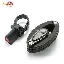 Jinta Mini Portable Folding Bike Lock ABS Zinc Alloy Anti Theft Fold Security Lock for Bicycle Scooter Electric Bike Foldable lock juoda