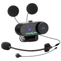 FreedConn T-COM VB Motorcycle Bluetooth Intercom Headset for 2 Riders Helmet Communication System Helmet Wireless Headset juoda