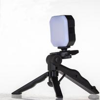 Reguliuojamas telefono selfie strypas, išmaniojo telefono trikojis su belaidžiu nuotolinio valdymo pulteliu, 360° sukimas telefonams/Samsung/Android juoda