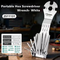 Multi Function Multi Repair Tool Kit 11-in-1 Multi-Function Tool Set  Mountain Bikes sidabras