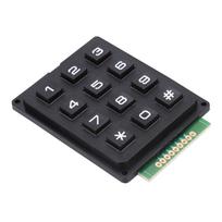 12 Keys External Keypad Push Buttons Keypad Module Practical Matrix Array Switch  MCU Applications