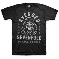 Avenged Sevenfold T Shirt So Grim Orange County new Official Mens Black XL