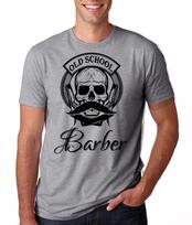 Gift For Barber TShirt Barbershop Hipster Cool Old School Barber Tee Shirt S