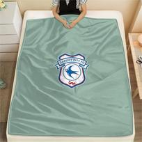 Cardiff City F.C Flannel Blanket, High quality Comfortable for All Seasons, Home Decor, Warmth and Comfort 80cm x 120cm