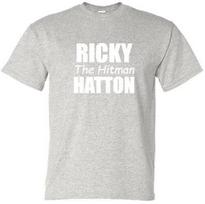 Ricky Hatton T Shirt Hitman British Boxing Legend UK Warrior Tee RIP Hitman M