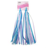 Cycling 30CM Polyester Child Bike Bicycle Handlebar Bike Streamer Bicycle Ribbon Scooter Ribbon mėlyna