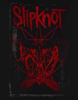 Slipknot T Shirt Dead Effect Band Logo Gray Chapter Official Mens New Black XL