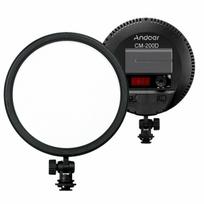 apvalus LED šviestuvas Andoer CM-200D