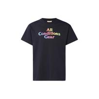 Nike ACG T Shirts Men's Black Crew Neck Moderate Straight Fit CV7548-010 M