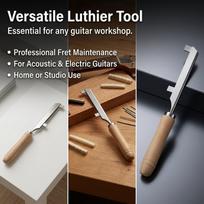 Guitar Saw Slot Tools Metal Sturdy Professional Repair Tool Fret Cleaning for