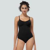 Super Elastic Lycra Seamless Thong Bodysuit: One-Piece Yoga Suit & Tummy Control Tank Top Shapewear Jumpsuit Extra Large juoda