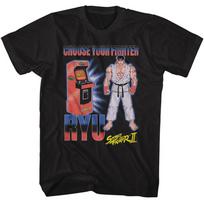 Street Fighter - Arcade Ryu - American Classics - Adult Short Sleeve T-Shirt Unisex T-Shirt XXL