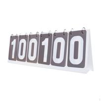 for Sports with 6 Digits Display, Table Score Flipper Soccer And Volleyball pilka spalva