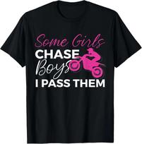 Dirt Bike Motocross Girl T-Shirt 4XL