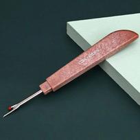 5PCS Sewing Seam Ripper Kit Wood Color Sewing Stitch Thread Unpicker Cutter Remover Sewing Crafting Needlework Embroidery Tool
