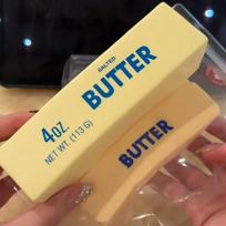Funny Butter Cheese Stick Squish Stress Ball Slow Rebound Soft Squeeze Vent Fidget Desktop Decompression Toy