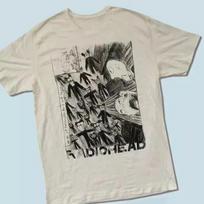 RADIOHEAD JUOSTOS BRAIŽINYS 2000 Balti Retro Unisex Marškinėliai S-5XL AHN02613 L gray