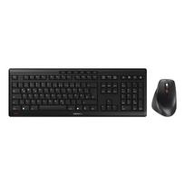Klaviatūra ir pelė Cherry CHERRY Desktop STREAM COMFORT belaidė [DE] black pilno dydžio, tylus | JD-8550DE-2 | 4025112103599
