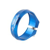 Ultralight Bicycle Seatpost Clamp Screw Lock Quick Release Clamp  Dead Fly Road Bike mėlyna