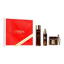 Loreal Paris Jinzhi Zhenyan Truffle Luxurious Skin Care Set - Three-piece set Jinzhi Truffle Source Liquid 130ml  Black Gold Essence 30ml  Jinzhi Truf juoda