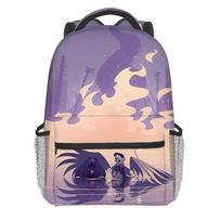 Fashion Novelty Cool Murder Drones student Bookbag Notebook Backpacks 3D Print Oxford Waterproof Boys/Girls Travel Backpacks auksas