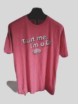 Nice Savvy Dr. Pepper Trust Me I'm a Dr Size XL Tee Shirt Cotton Polyester S