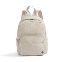 Japanese-Style Small Backpack for Women Ultra Lightweight Waterproof Hiking Small Bag Compact Design Perfect for Travel Shopping smėlis