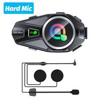 Q68-Max Motorcycle Helmet BT Headset 2-Riders 500m Intercom TFT Color Display IP56 Waterproof Noise Reduction Auto Answer