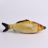 Cat Fish Toy Realistic Floppy Fishes Kitten Catnip Plush Simulation Toys Interactive Pets Chew Bite Toy for Cats Kittens Kitty (as the picture,20cm No Zipper)