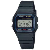 Casio wristwatch Collection F-91W-1JH mens black
