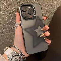 Diffusion-print five-pointed star case for Apple iPhone 15 Pro Max, iPhone 17 Air, and iPhone 16 Pro (premium and personalized). iPhone 7