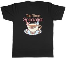 Tea Time Specialist Cuppa Brew Cup Mens T-Shirt Tee Gift Top XXL