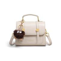 Viney Leather Crossbody Bag, Shoulder Square Bag, Handbag, Casual Bag balta