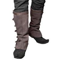 Pirate Boot Covers Vikinges Sterevunk Renaissance Costume Medieval Boot Covers Leg Boot Covers Halloween Cosplay Costume tamsios kavos spalvos