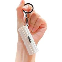 Unique PVC Foam Roller Keyring Portable Foam Roller Key Rings Designed For Active Lifestyles And Trendy Looks balta