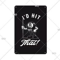 Dart Board Play Darts Game Vintage Tin Sign Wall Art Hanging Metal Poster Iron Plate Retro Plaque for Club Game Room Home Decor 20x30cm（7.8x11.8inch）